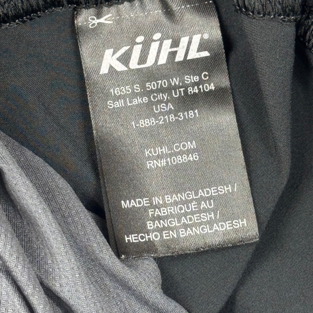 KÜHL Freeflex Skort Women's Medium Black Pull-On Stretch Outdoor Hiking Skirt - Picture 5 of 10